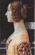 Sandro Botticelli Domenico Ghirlandaio,Portrait of Giovanna Tornabuoni painting